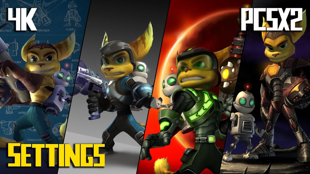 Ultimate Ratchet & Clank Settings [Original Quadrilogy] PCSX2 QT 4K Vulkan