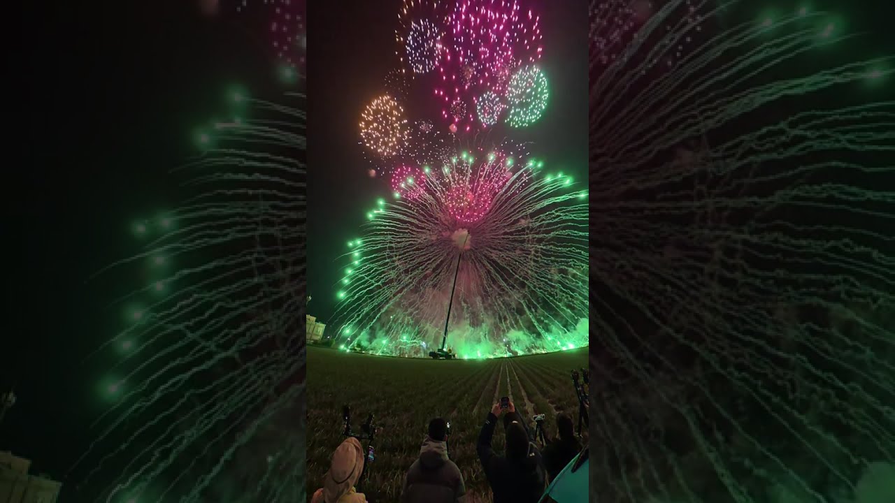 Una maravilla los Fuegos Artificiales de China #fuegosartuficiales #china