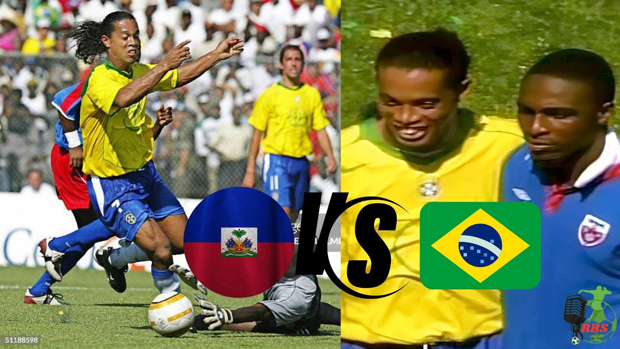 Match pour la paix, Haiti vs Bresil full match en direct depuis Stade Sylvio Cator année 2004 #share