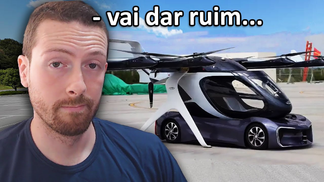 Inventaram o primeiro CARRO VOADOR (ficou horrível)