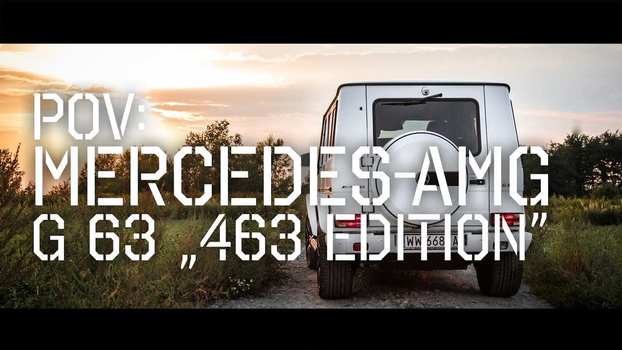 POV: Mercedes-AMG G63 