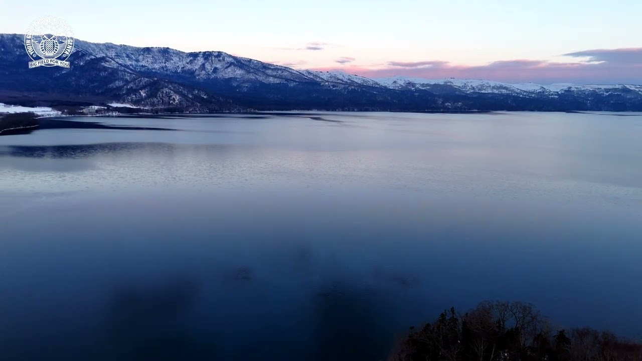 2026年1月17日　屈斜路湖部分結氷