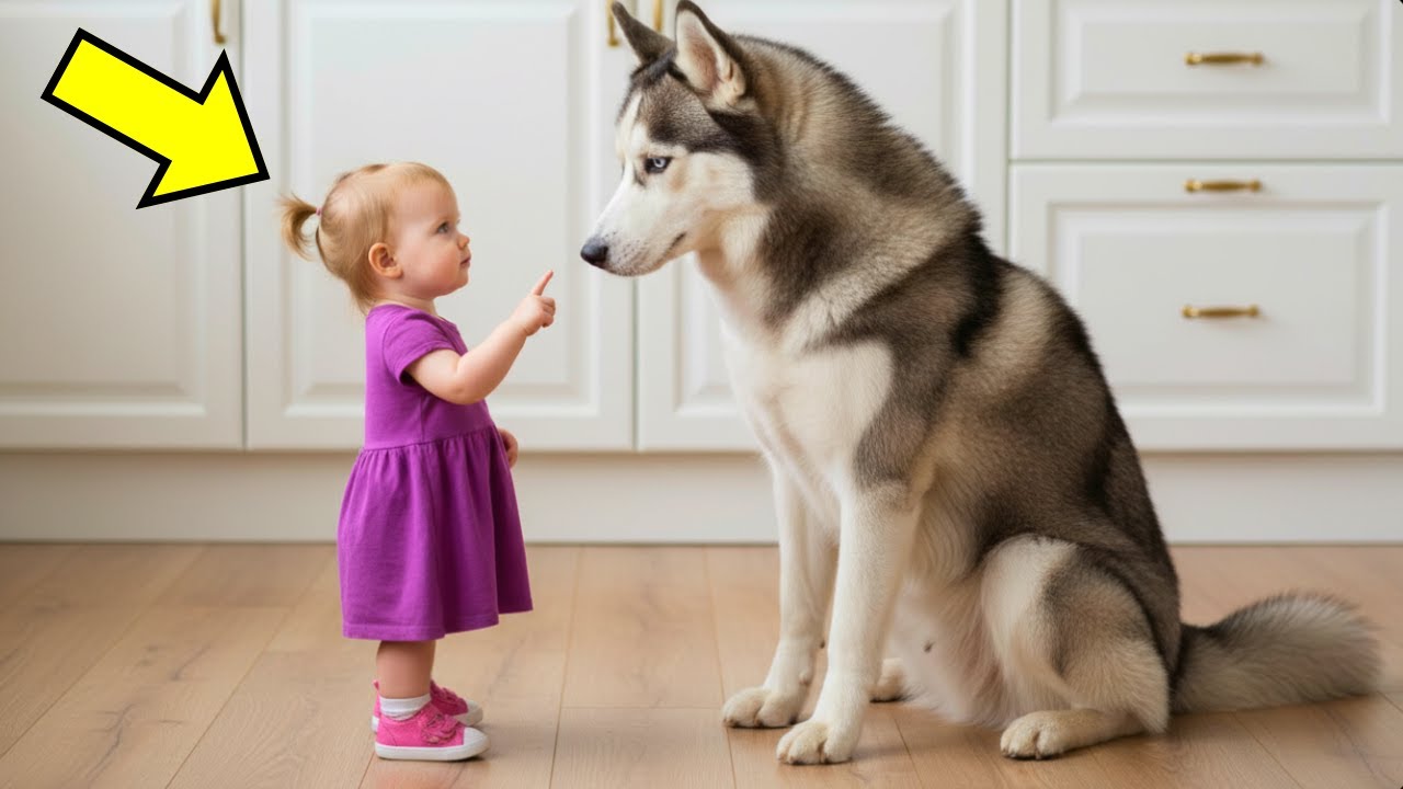 Husky Keeps Stealing The Baby’s Stuff – What She Found Under His Bed Is Shocking!!
