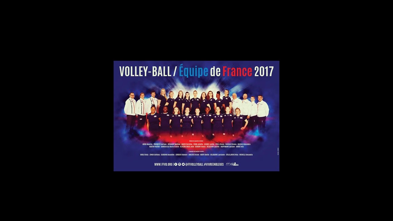 Diffusion en direct du match retour de volley-ball féminin : France-Belgique