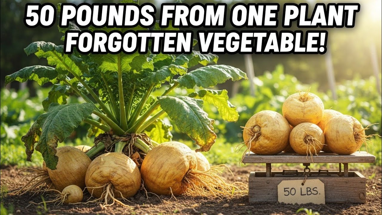 One Plant. 50 Pounds of Food. The Vegetable Everyone Forgot to Grow