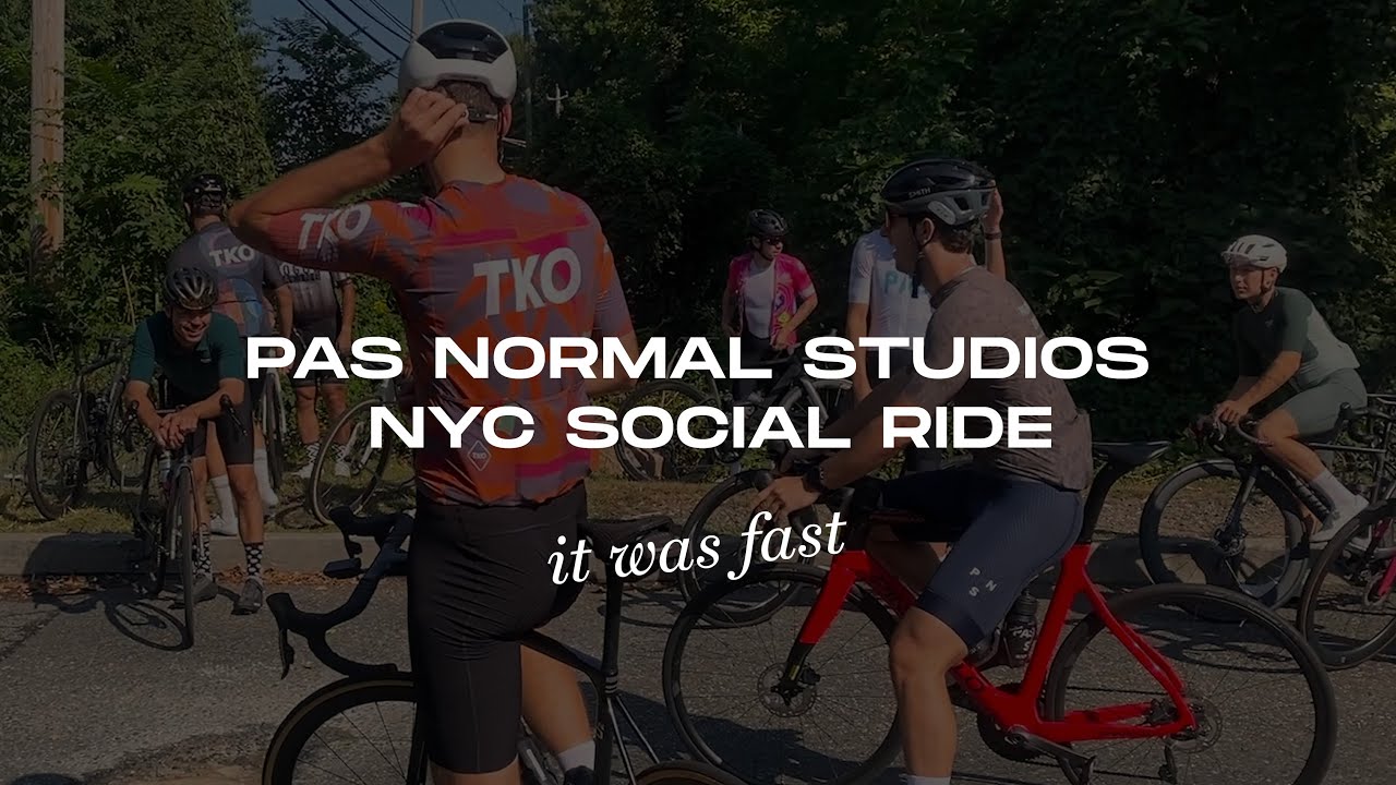 I GOT DROPPED... TWICE! Pas Normal Studios Social Ride NYC