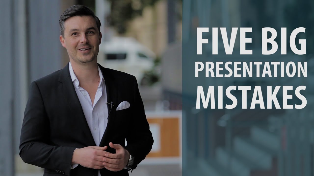 Five Big Presentation Mistakes with Colin Boyd