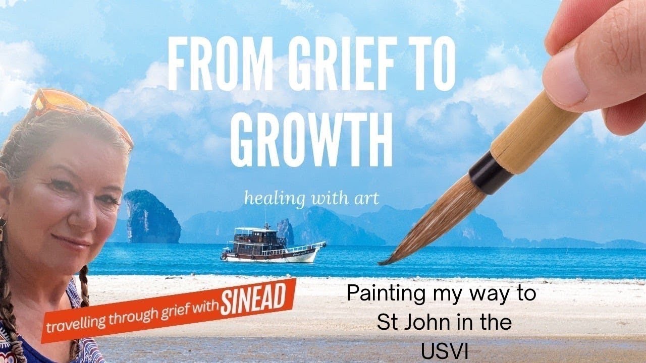 Sit with me Saturday: Painting seascapes in grief