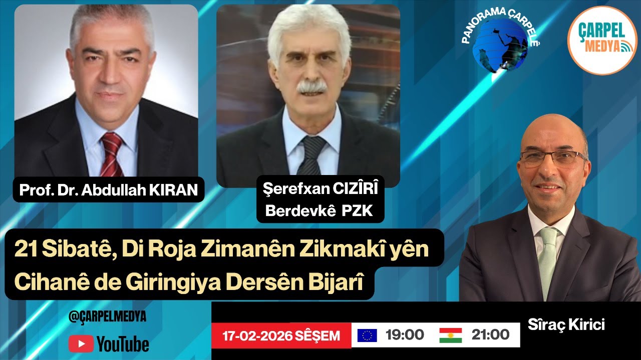 PANORAMA ÇARPELÊ : 21 Sibatê, Di Roja Zimanên Zikmakî yên  Cihanê de Giringiya Dersên Bijarî