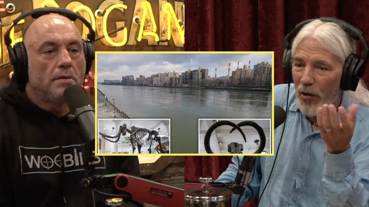JRE: Mammoth Bones In New York East River!!