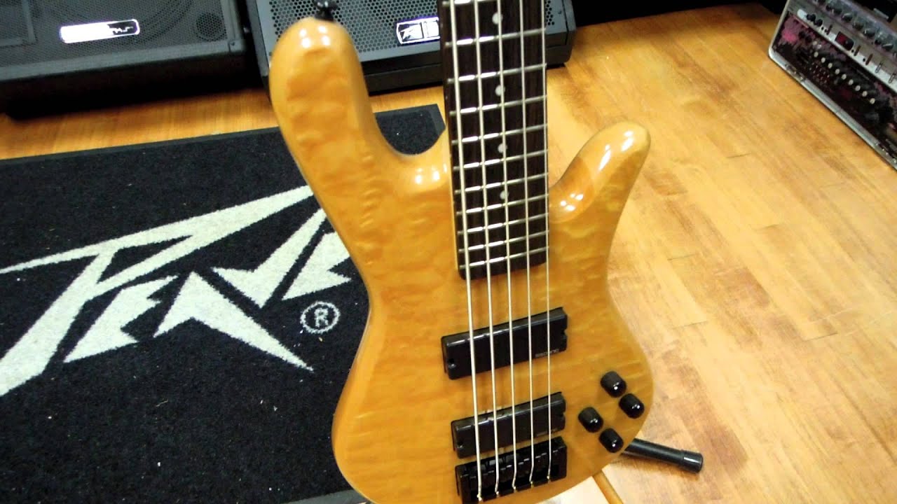 Spector Legend Classic 5 String Bass Natural Finish at Island Music!