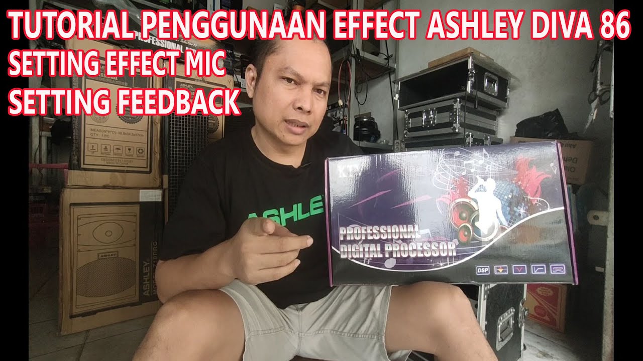 TUTORIAL CARA SETTING EFFECT ASHLEY DIVA 86 | keren sekali effect nya bila anda gunakan