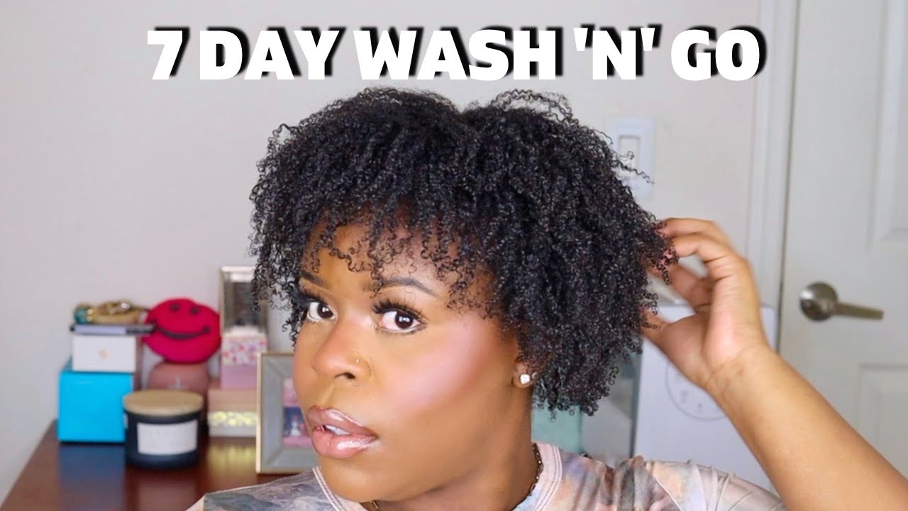7+ Day Wash N Go on Tightly Coiled Type 4 Hair | 🚨 New Product Combo