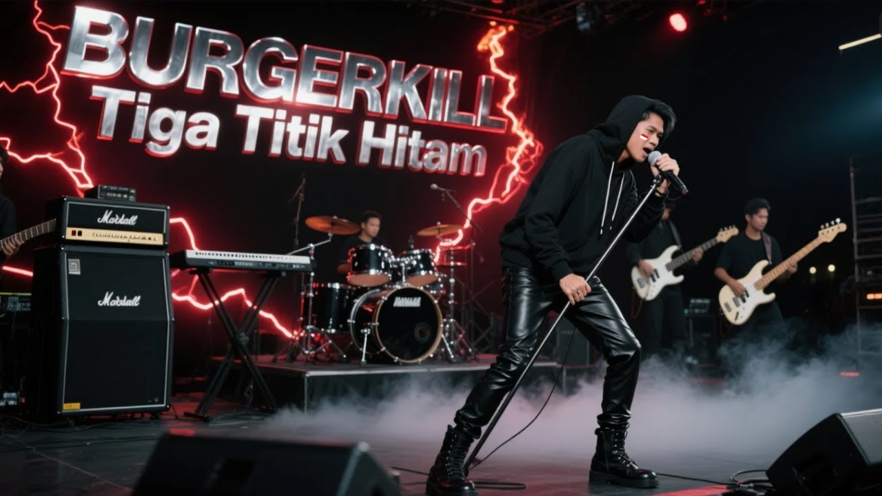 BURGERKILL - TIGA TITIK HITAM | COVER EWAI ROCK METAL VERSION (video)