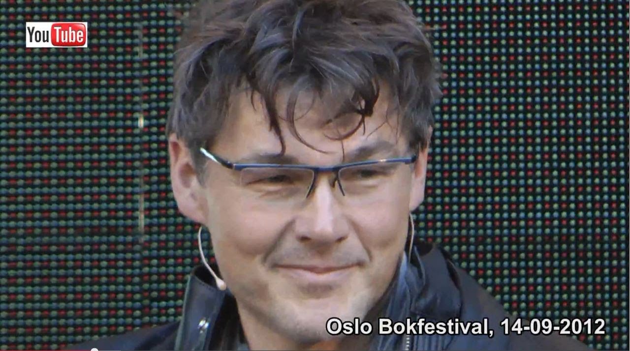 Morten Harket & Stian Andersen at Oslo's Bokfestival (Part 1)
