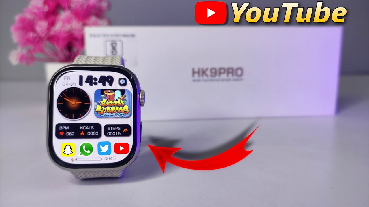 Hk9 Pro Smart🔥Watch | Amoled Display⚡Hk9 Pro Watch | Hk9 Pro Vs Hk9 Pro Max