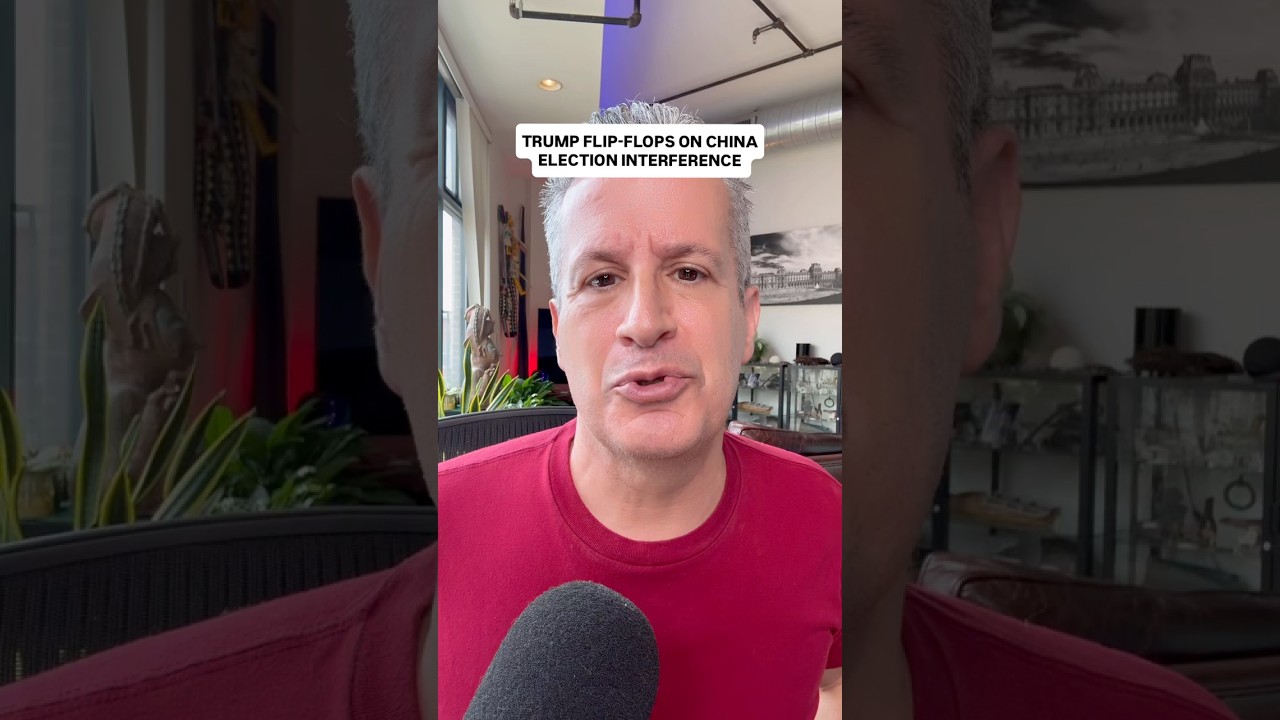 Trump just flip-flopped on China election interference after giving a huge speech about it days ago.