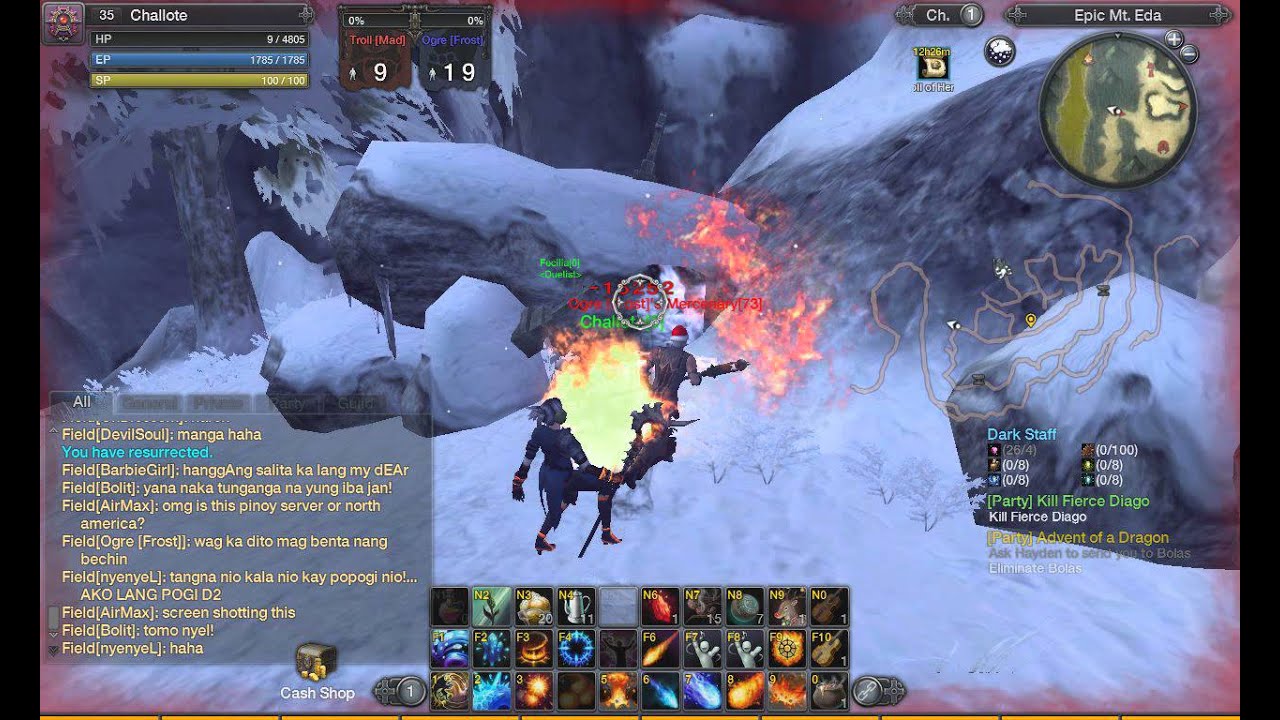 RaiderZ: Epic Mt.Eda Stacker