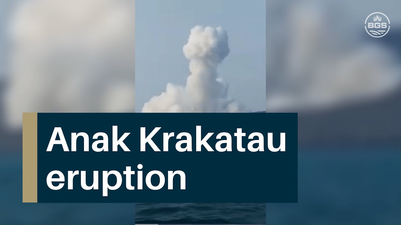 Anak Krakatau eruption 2 September 2019