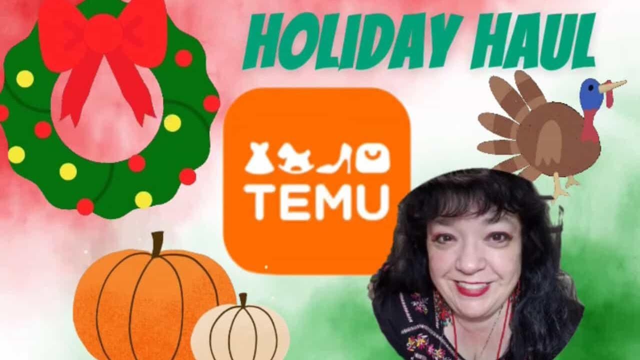 TEMU Holiday Haul Collab 🍁🎃 | 7 Channels & 7 Giveaways 🧡🎁🎉