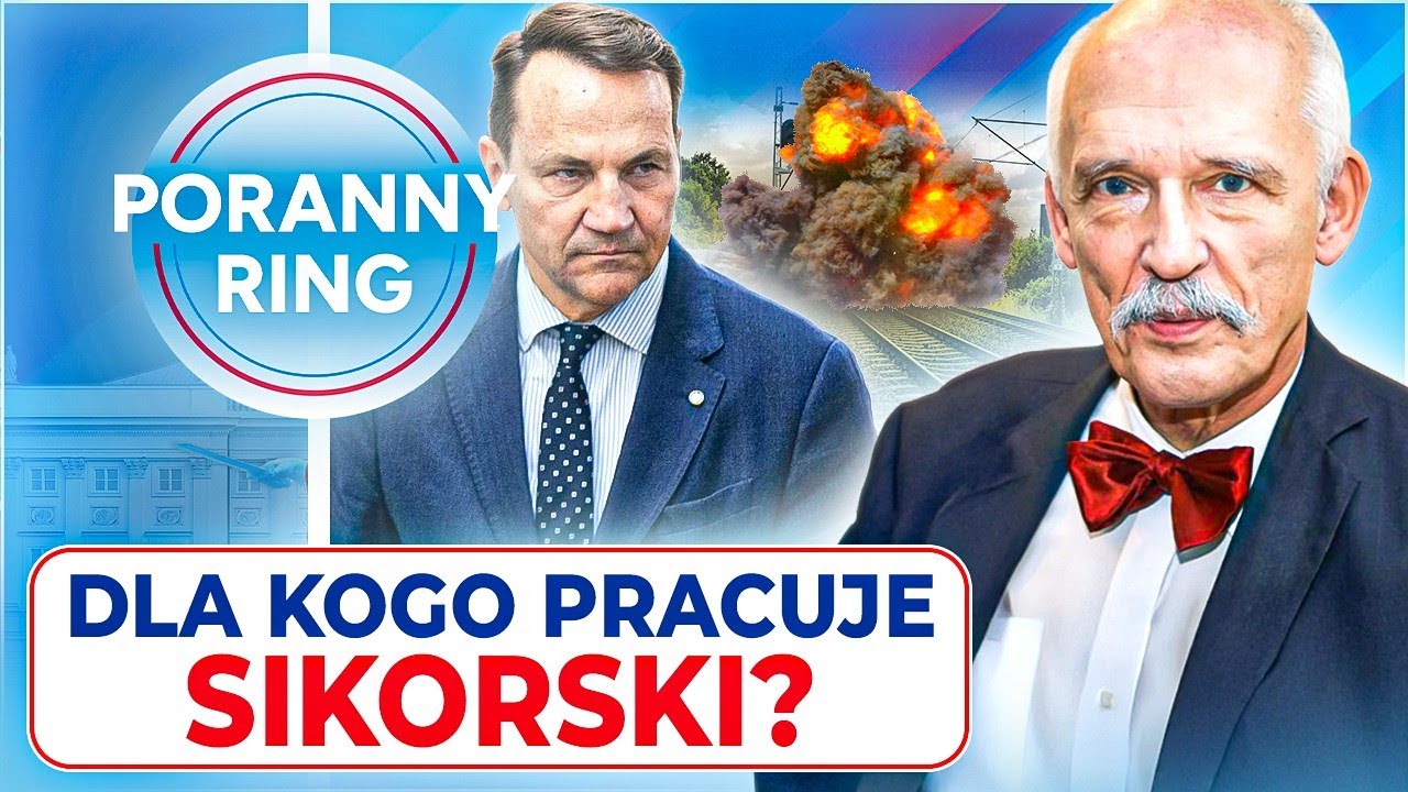 KTO WYSADZIŁ TORY? KORWIN-MIKKE MA TEORIĘ I PORANNY RING