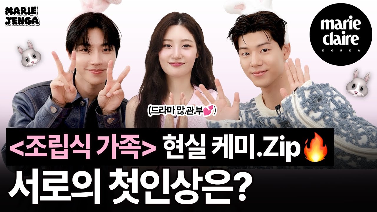 황인엽은 겉차속따?! 조립식 가족🏡 황인엽, 정채연, 배현성의 마리 젠가 (Eng sub)
