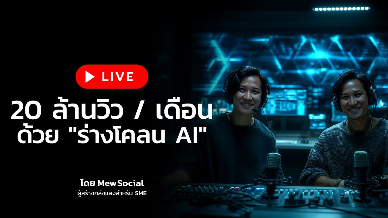 AI Avatar ทำเงิน 7 หลักจากศูนย์ | เร็วกว่าที่คิด