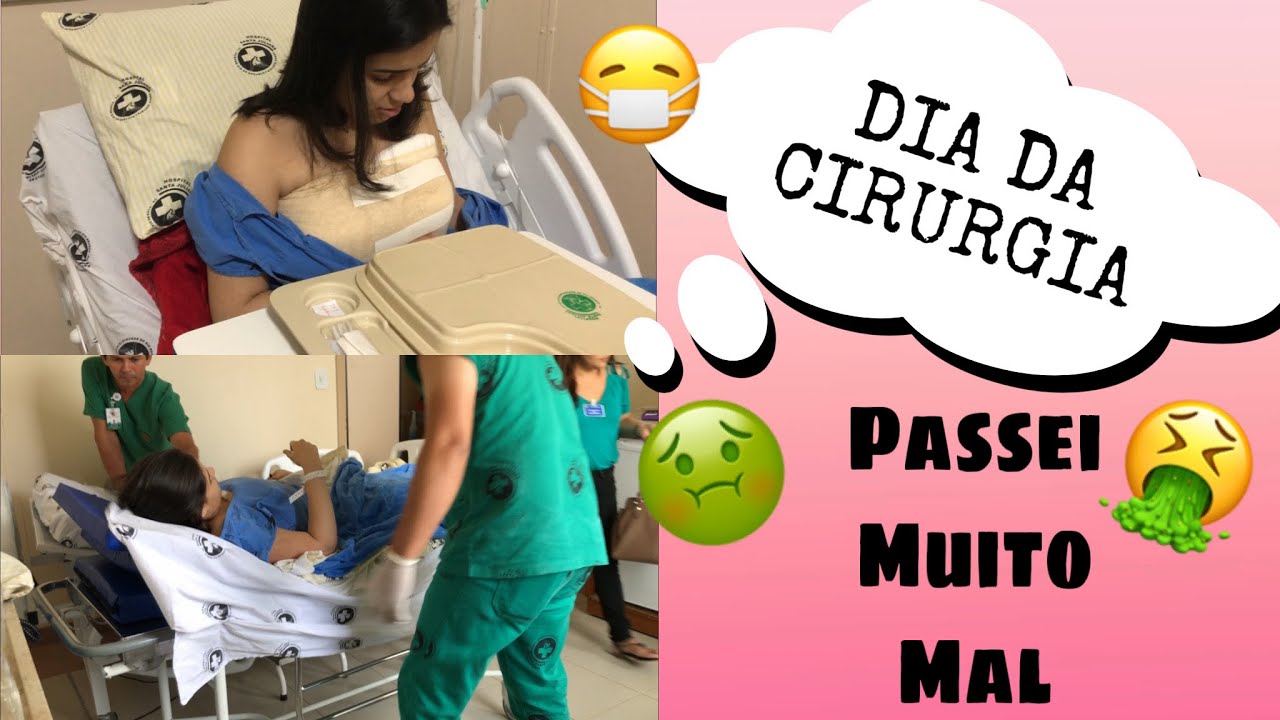 DIARIO DO SILICONE - VLOG - DIA DA CIRURGIA (hospital, centro cirúrgico, recuperação)