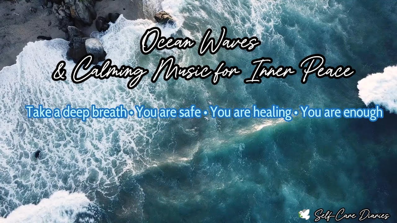 🌊 Ocean Waves & Calm Music | Self-Care Livestream for Relaxation & Healing