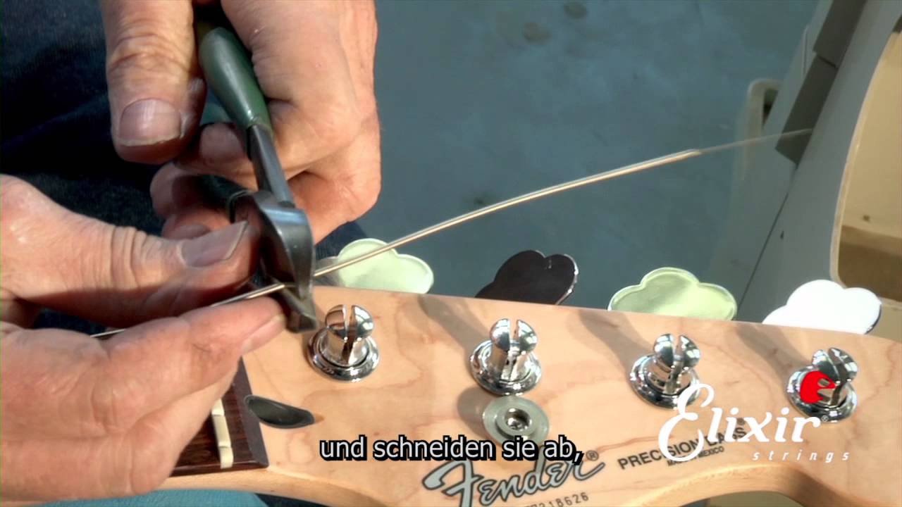 Neue Saiten für deinen E-Bass