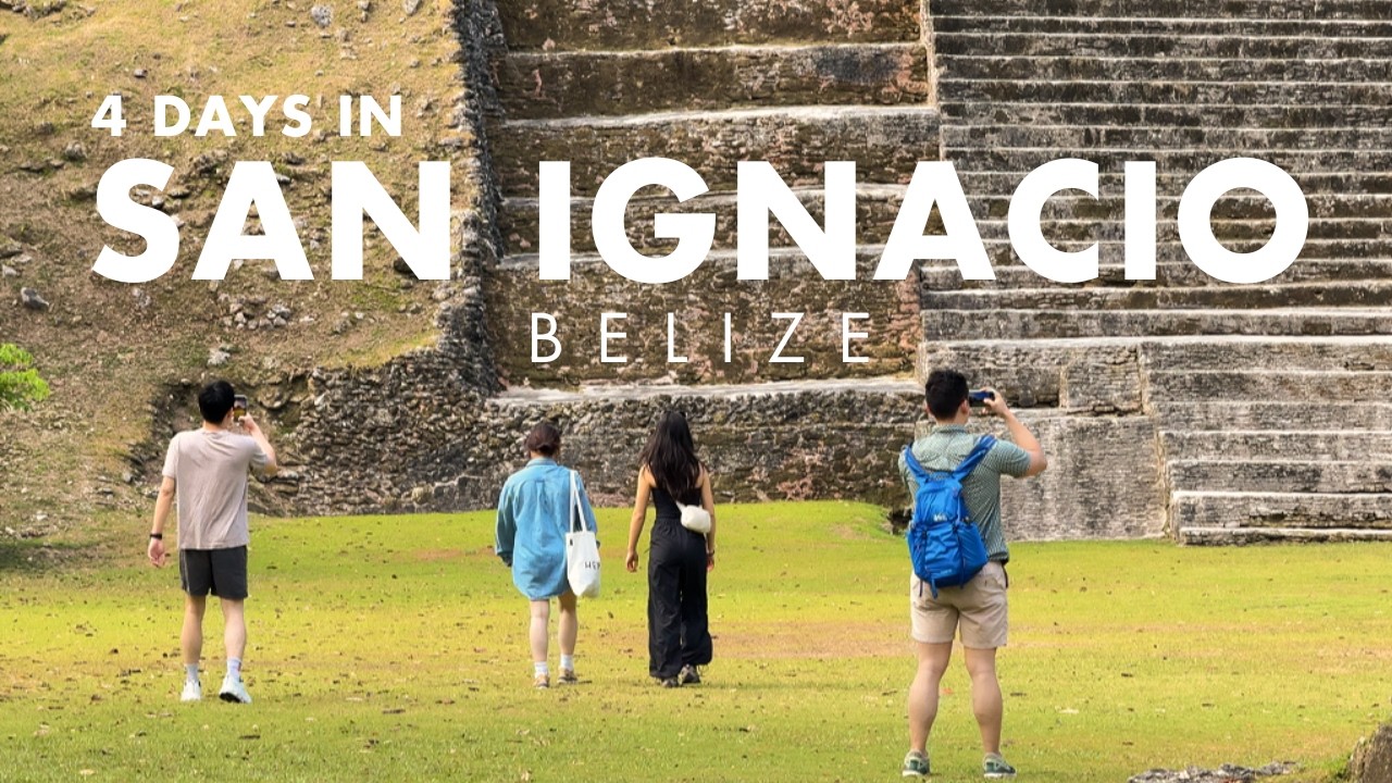 San Ignacio Belize Travel Vlog: ATM Cave Tour, Mayan Ruins, Waterfalls & Food Adventure