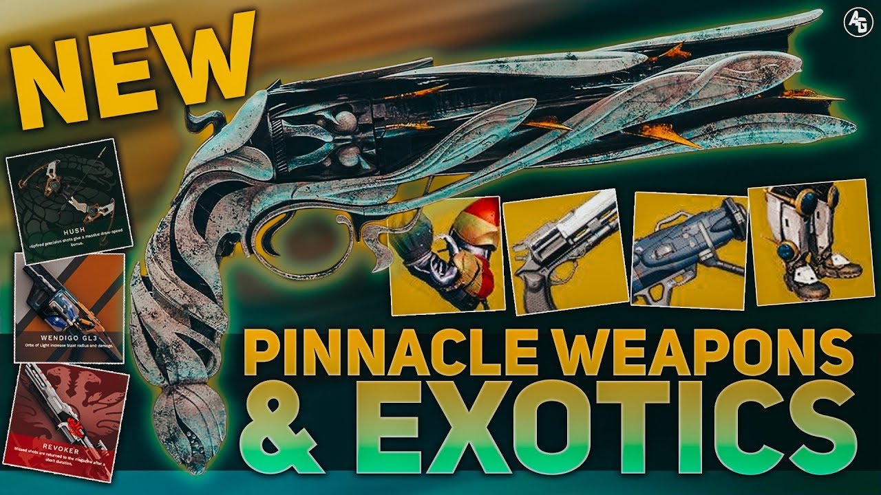Destiny 2 EVERY Exotic & NEW Pinnacle Weapons (Season of Opulence Breakdown)