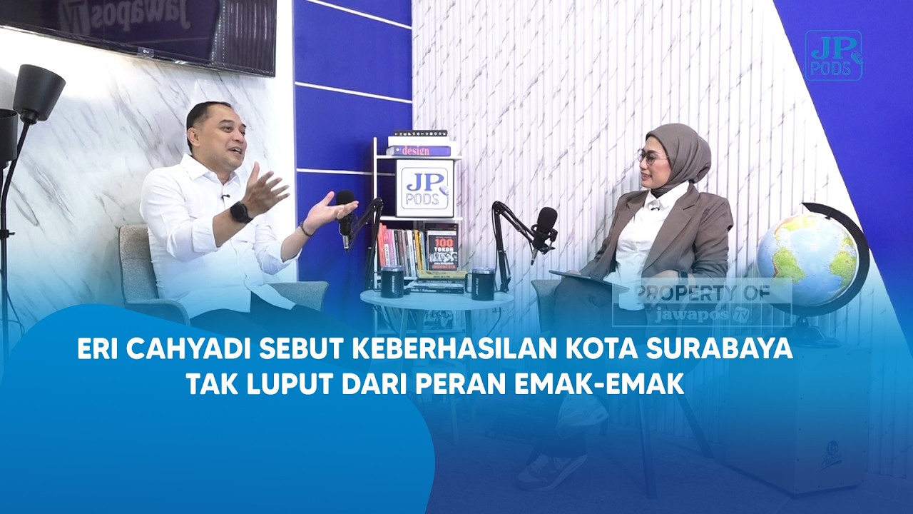‘’ GHIBAH CERDAS’’ bersama WALIKOTA SURABAYA |  JP Pods