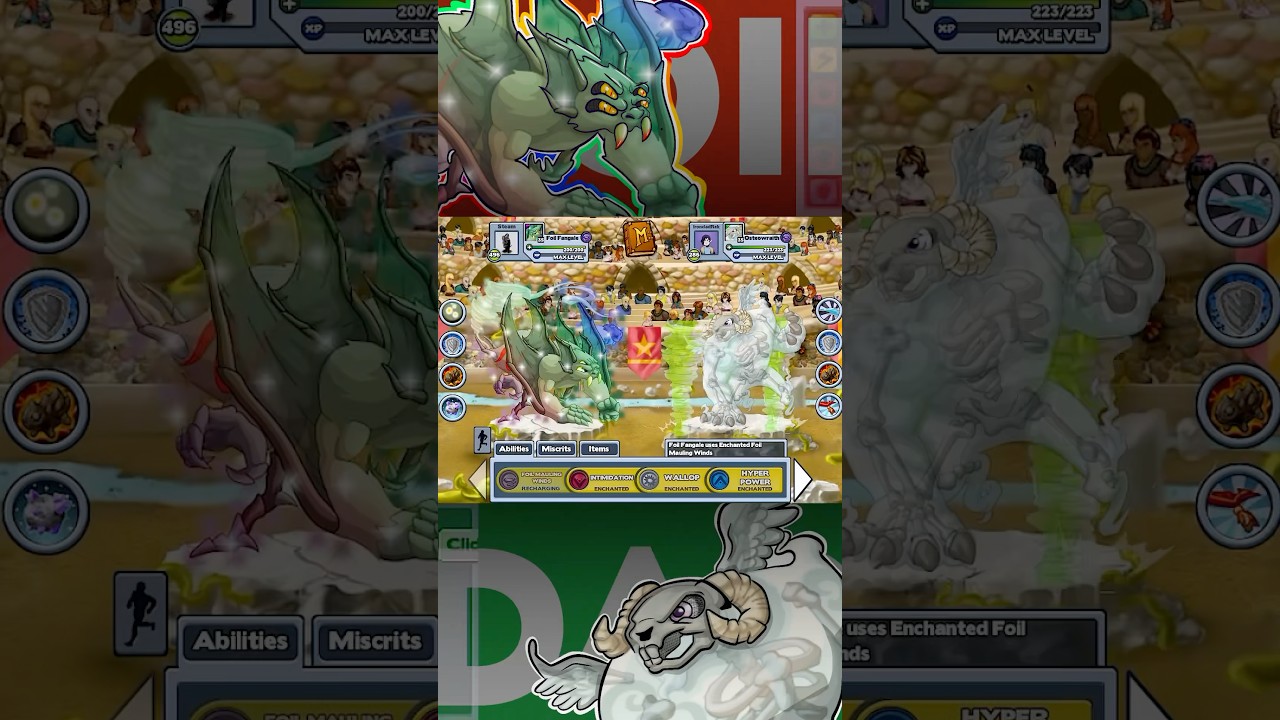 Foil Vhisp VS Boneshee ft. Recklaz Ironclad #miscritsreborn #miscrits #gaming