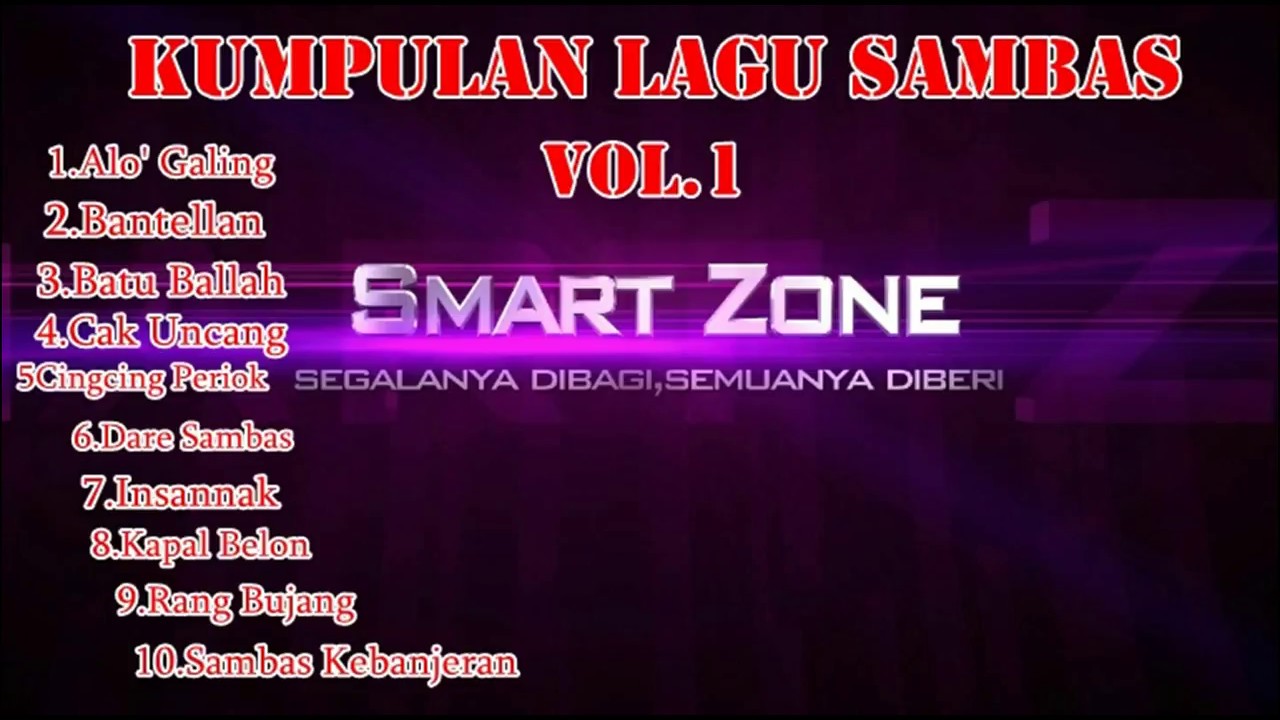 KUMPULAN LAGU SAMBAS PILIHAN TERPOPULER ERA 2000