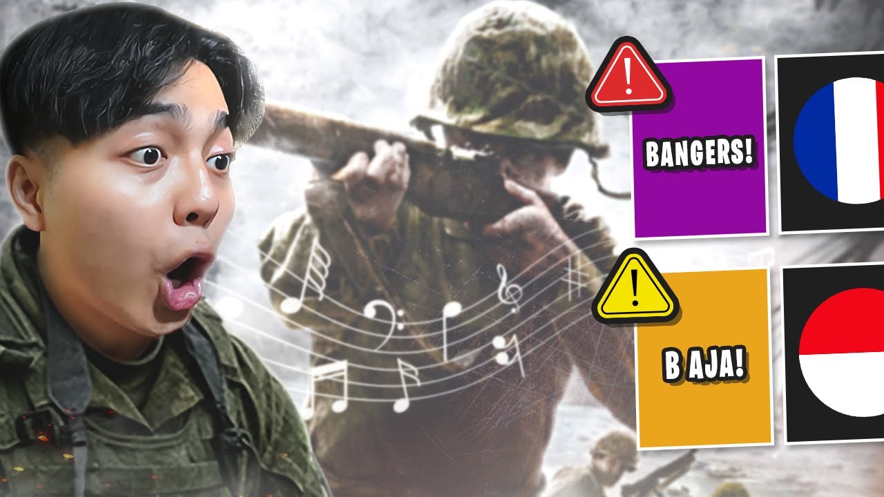 Aku Buat Ranking Lagu Militer Setiap Negara di Dunia!