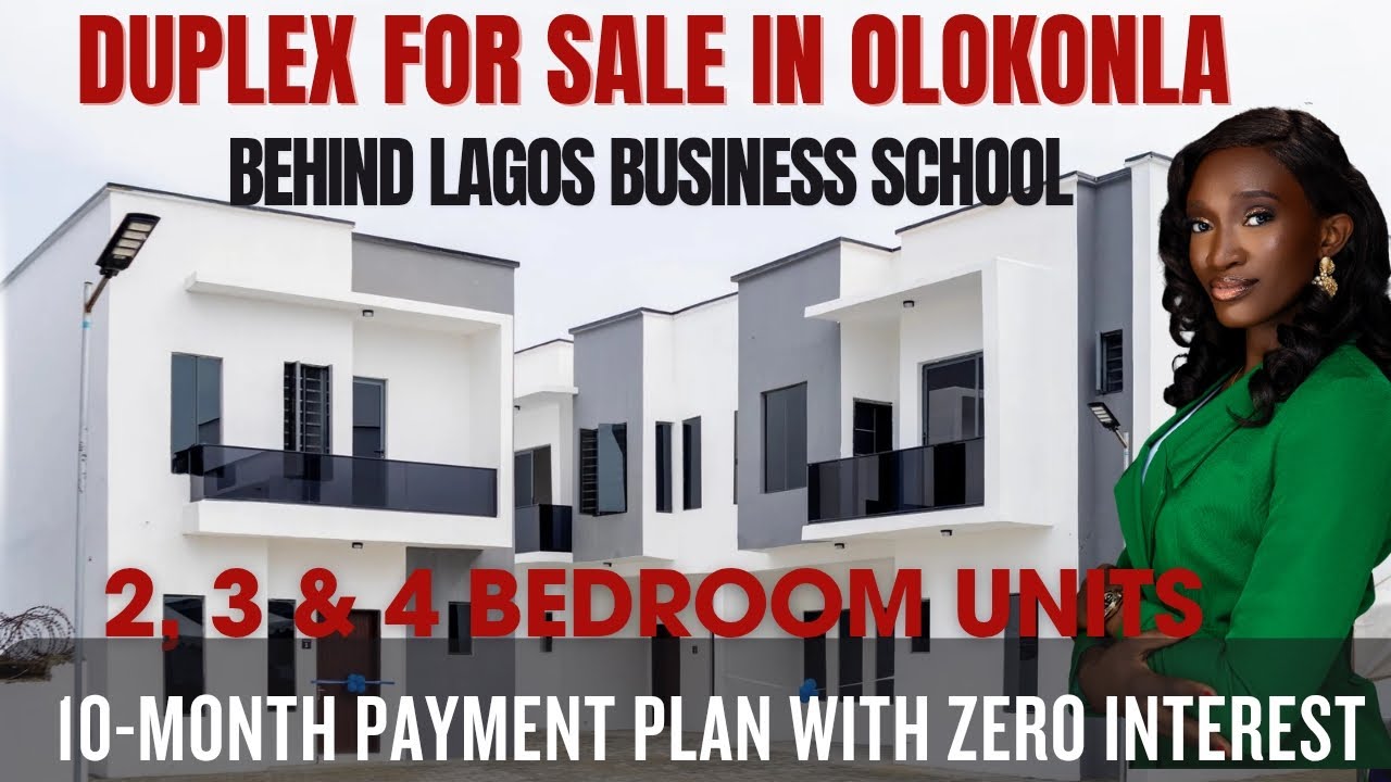 Vista Residence Olokonla | Luxury Duplex for Sale Behind Lagos Business School