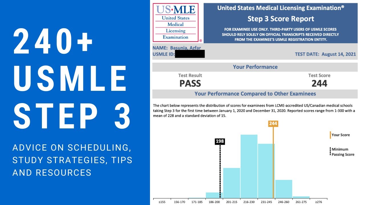 How I scored 240+ on USMLE Step 3 | Advice, Study strategies, Tips & Resources