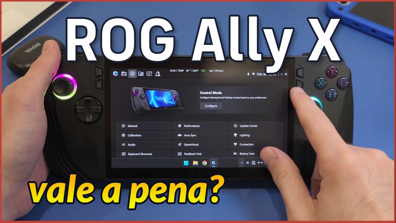 Comprei um Rog Ally X em 2026… fiz besteira?