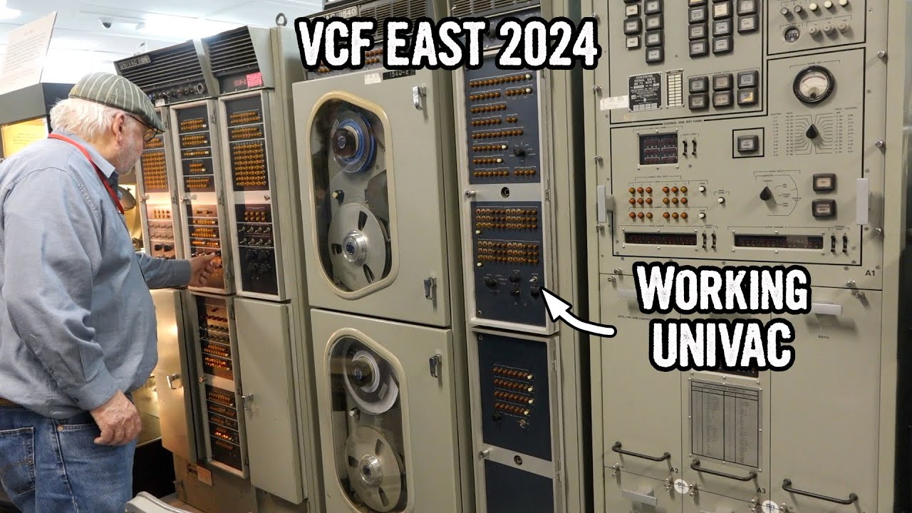 We attend the Vintage Computer Festival (VCF East 2024)
