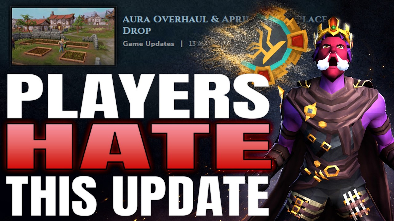 RuneScape Players HATE CONTROVERSIAL AURA REMOVAL