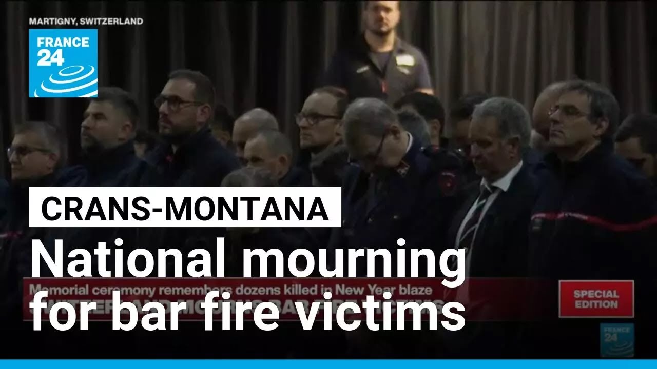 Switzerland holds memorial service during day of national mourning &bull; FRANCE 24 English