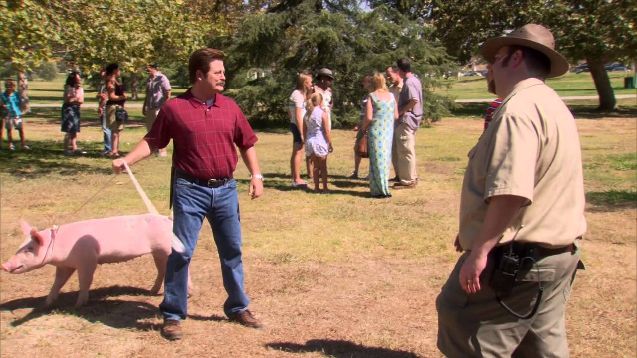 Ron Swanson: Meet your meat!