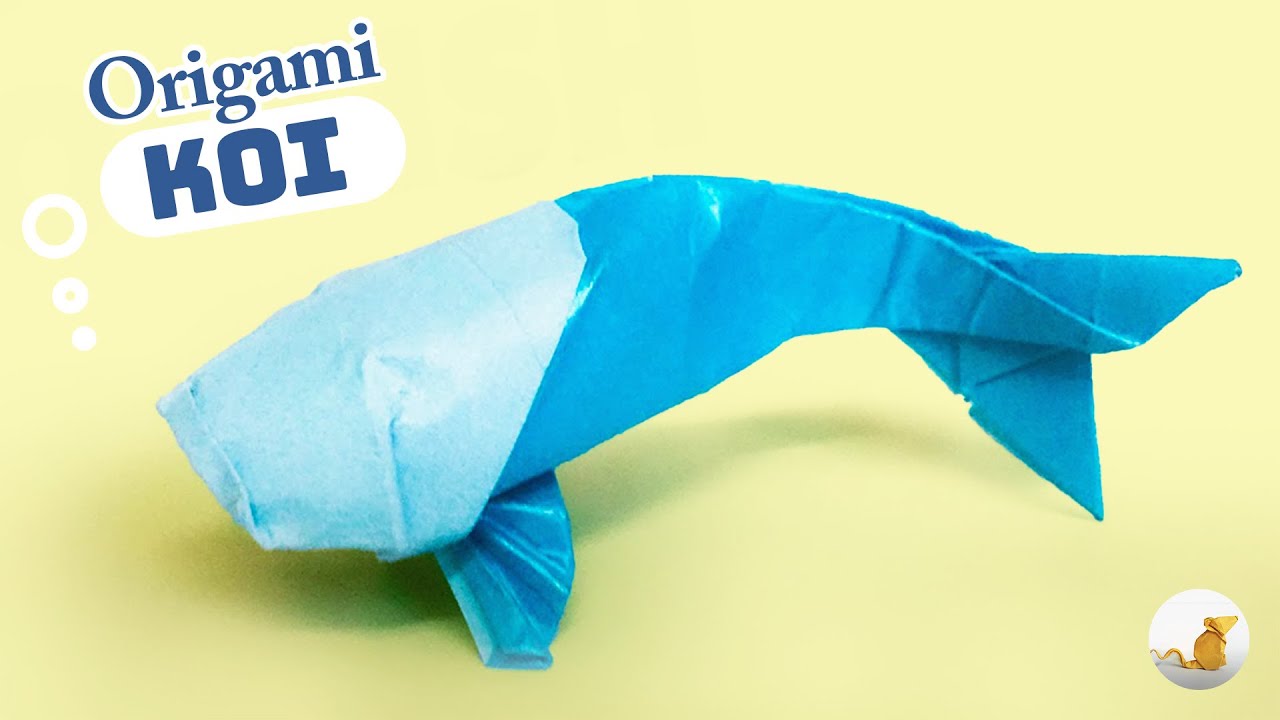 Origami Fish Koi, Paper Origami Fish