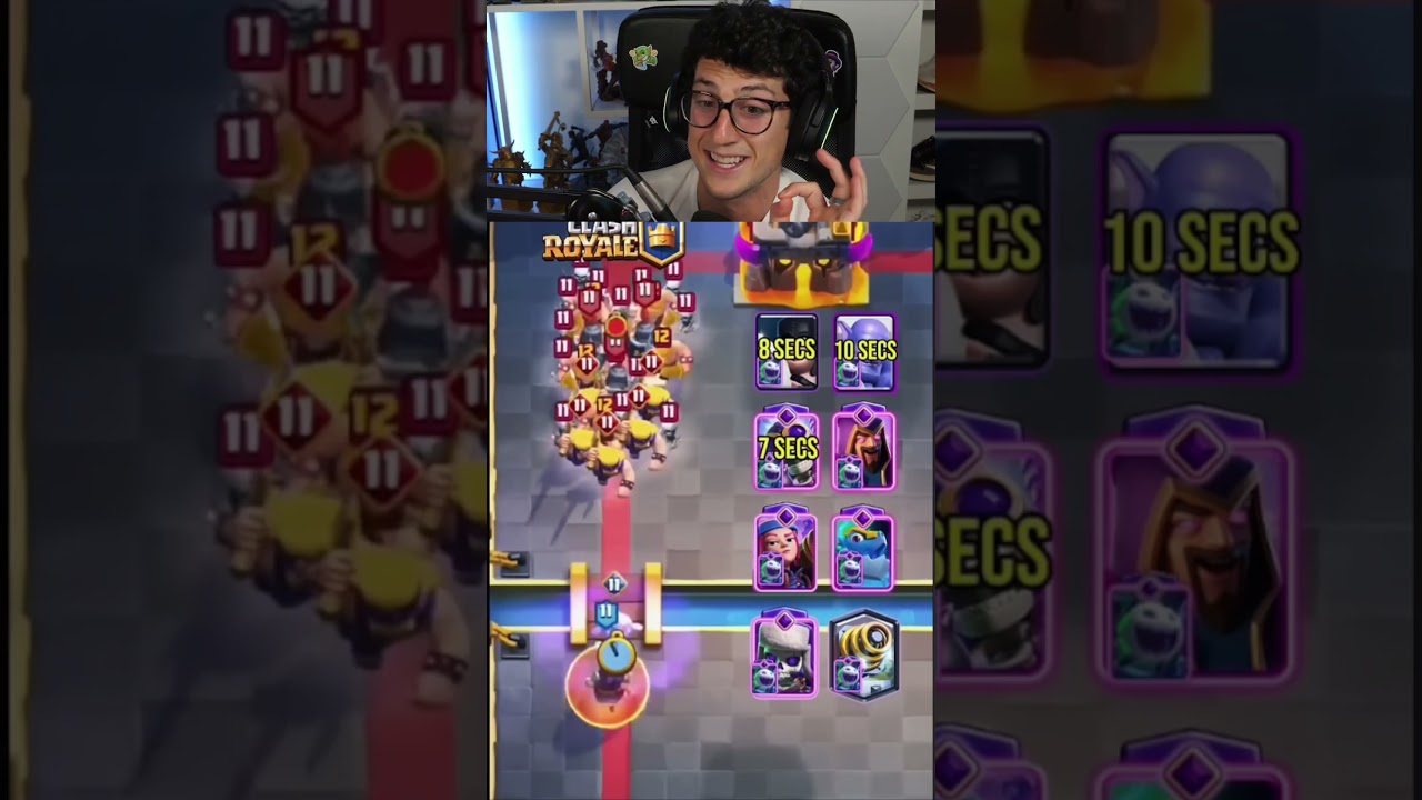 Defensas con ESPIRITU EVOLUCIONADO en Clash Royale #clashroyale  #withzack