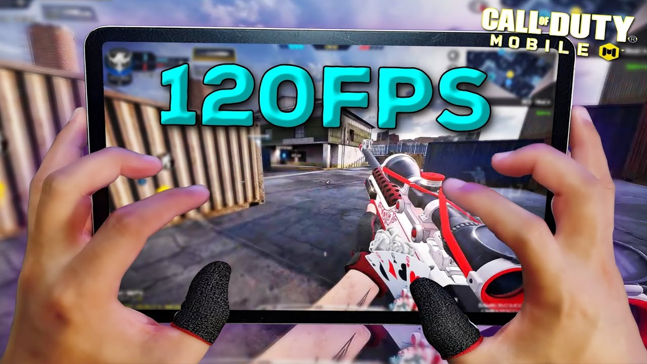 This Is What 120 FPS Looks Like In COD Mobile 🔥 iPad Pro M1 HANDCAM