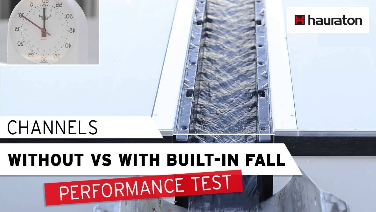 Hydraulic Performance Test of Drainage Channels