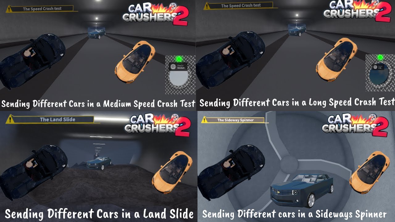 Putting Different Cars Through Different Crushers 3 - Car Crushers 2