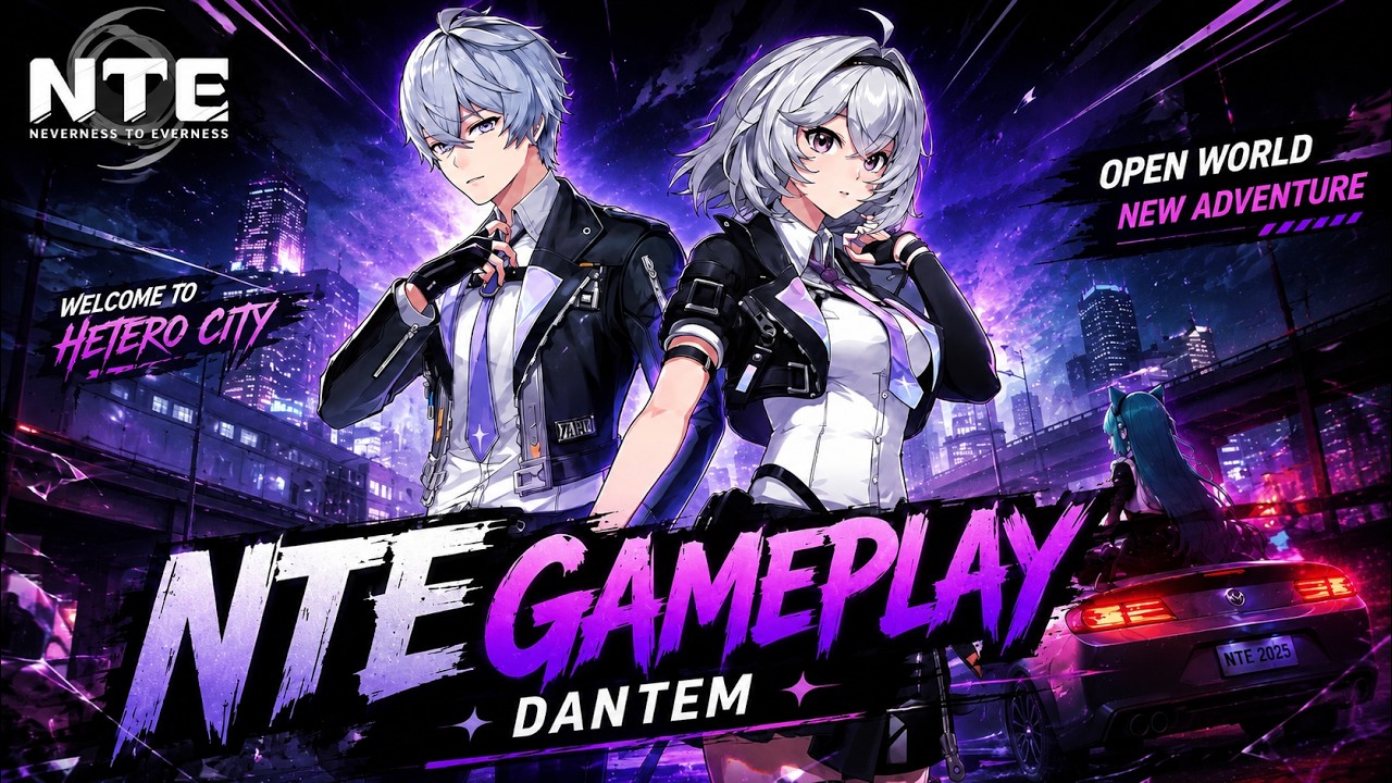 This New Open-World Anime Game Is INSANE! 😱 | Neverness to Everness (NTE) | DANTEM