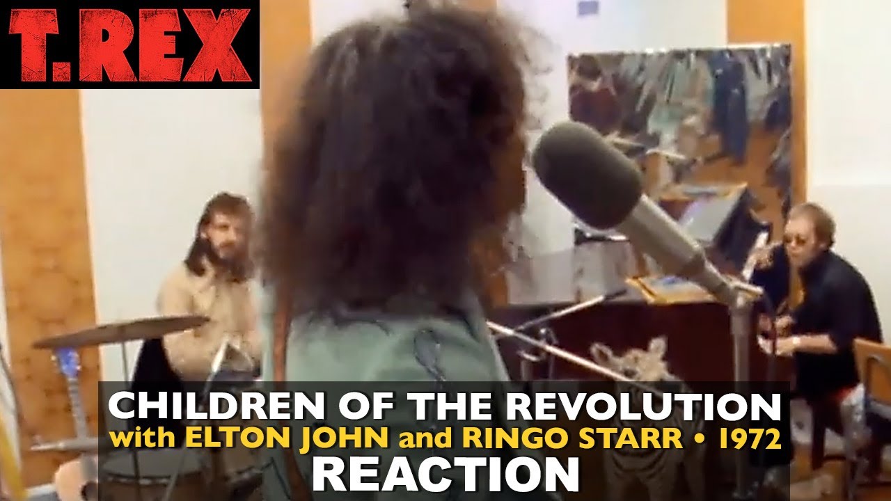 Musicians REACT to T. Rex: Children of the Revolution (with Elton John, Ringo Starr 1972)